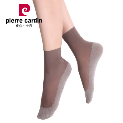 

Jingdong supermarket] Pierre Cardan socks 5 double installed SPA high elastic wear cotton stockings black uniform