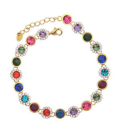 

Yoursfs @ Cubic Zirconia Stick Bar Браслеты и разноцветные модные ювелирные изделия Hand Chain Gift для женщин