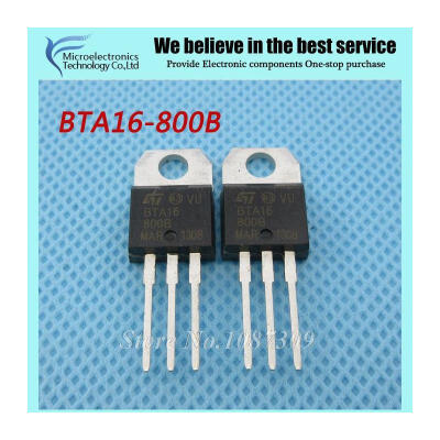 

5pcs free shipping BTA16-800B BTA16-800 BTA16 Triacs 16 Amp 800 Volt TO-220 new original