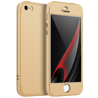 

GANGXUN iPhone se Корпус 360 Full Protection Ultra Slim Hard PC Защитная крышка для iPhone 5S