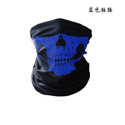 

Skull Printed Men Women Magic Scarf Polyester Scarves Motorcycle Climbing Bandanas Headwear Tubular Bandana Cap Tube Face Mask