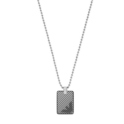 

Armani (Emporio Armani) Men's Silver Necklace EGS2180060