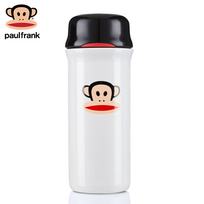 

Mouth monkey (Paul Frank) insulation cup male ladies fashion car vacuum stainless steel children's student cup 400ml Yaohuang PFD002