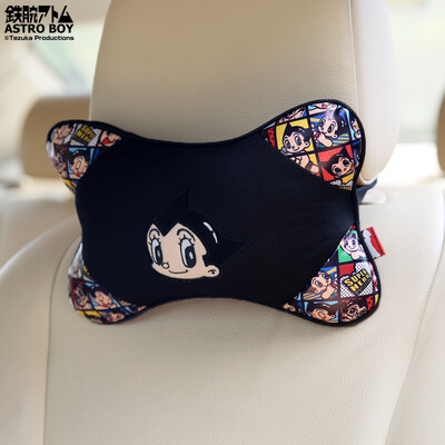 

Iron arm Astro Boy car headrest memory cotton car neck pillow pillow four seasons universal car seat pillow car bone pillow spell terms single pack PSXLTZ-01 red black