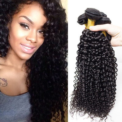 

8A Brazilian Curly Virgin Hair Unprocessed Brazilian Kinky Curly Virgin Hair Brazilian Deep Curly Human Hair 4Bundles Human Hair