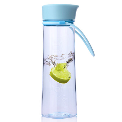 

MIGO plastic water cups 047L portable leak-proof student sports cups lemon hands cup blue