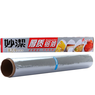 

Jingdong Supermarket Miaojie thick aluminum foil 8 m boxed barbecue oven dedicated not charred