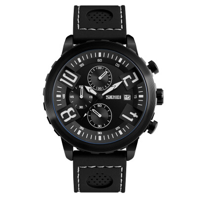 

Time beauty skmei watches men&39s sports fashion creative scale running second chronograph quartz watch 9149 black