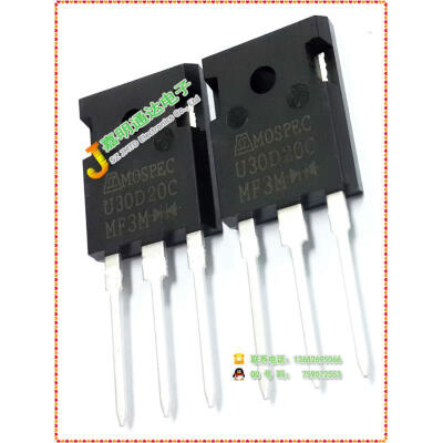 

Free shipping 5pcs/lot MOSPEC U30D20C fast recovery new original