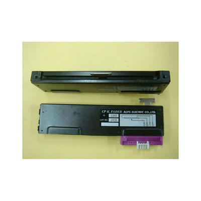 

12.8 cm long track with a switch associated with a single fader Slide Potentiometers A10K 8T handle