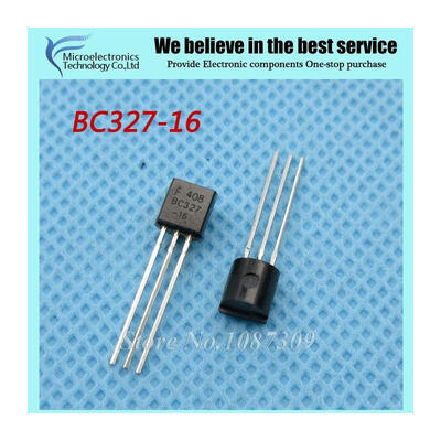 

50pcs free shipping BC327-16 BC327 BC32716 TO-92 Bipolar Transistors - BJT PNP -45V -800mA HFE250 new original