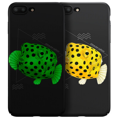 

Billion color ESR iPhone7 Plus phone case case Apple 7Plus drop-proof shell luminous paragraph - grain crash box