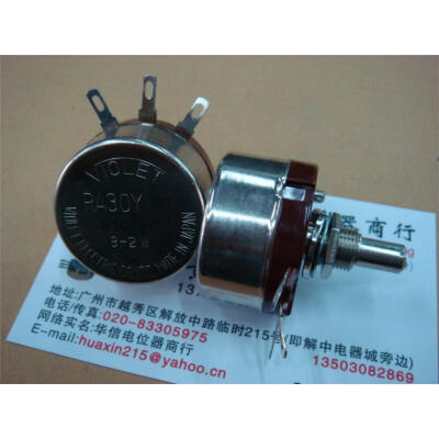 

Wirewound potentiometers RA30Y 20S B10K 2W