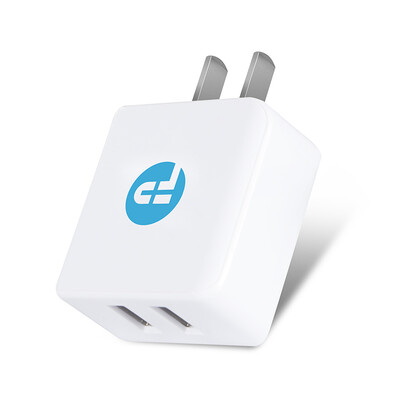 

POC-4C Mobile Power Charger Car Charger USB Power Adapter Single Head Charger Plug White