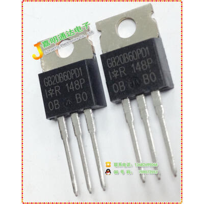 

Free shipping 20pcslot IRGB20B60PD1 GB20B60PD1 IGBT original authentic