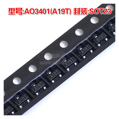 

100pcslot AO3401 SOT23 new original free shipping