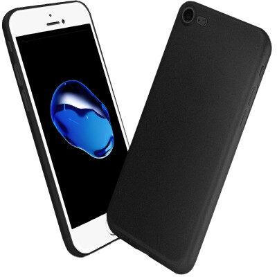 

BIAZE Apple 7 Plus Phone Case iPhone7 Plus Case All-in-One Silicone Drop Soft Shell Onion Wing Series JK82-Black