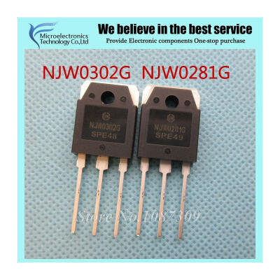 

20PCS free shipping NJW0281G NJW0302G NJW0281 NJW0302 TO-3P (10PCS* NJW0281G + 10PCS* NJW0302G ) stereo audio power amplifier