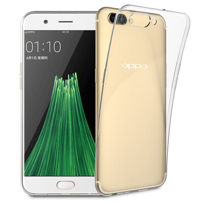 

KOOLIFE OPPOR11PLUS mobile phone case transparent protective cover / TPU shell oppo r11 plus silicone anti-drop all-inclusive soft shell