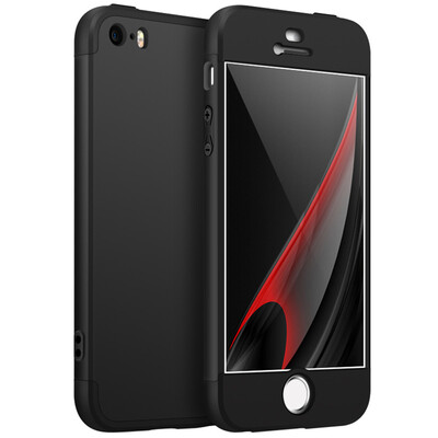 

GANGXUN iPhone se Корпус 360 Full Protection Ультратонкий жесткий защитный чехол для ПК для iPhone 5S