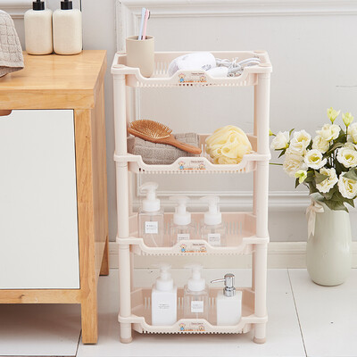 

Jingdong Supermarket Shunmei Shelf Trumpet Rectangle Three-Shelf Bathroom Cabinet Kitchen Shelf SM-2360