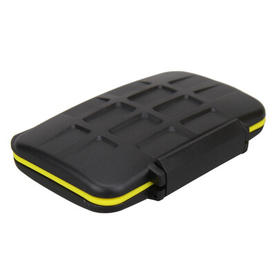 

JJC MC-SD12 waterproof&dustproof shockproof memory card box flash memory card storage box can put 12 SD card