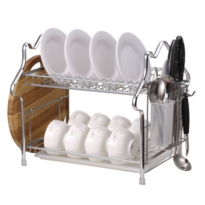 

Jingdong supermarket] Mercure kitchen tableware storage shelves