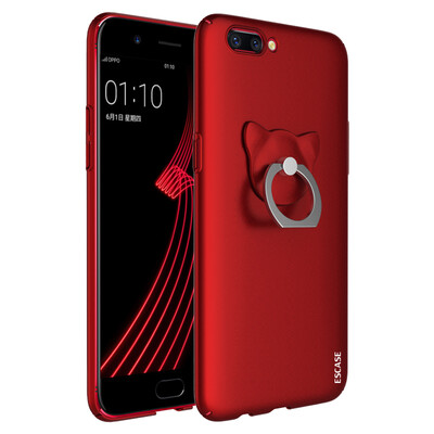 

ESCASE OPPO R11 Plus Phone Case Belt All-in-One Paint Bark Skin Case