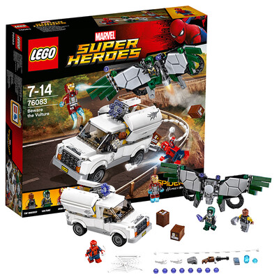 

Lego Super Hero Series 7-year-old 14-year-old Vultures 76083 Children's Building Blocks LEGO