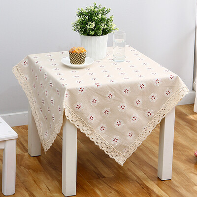 

Ou Runzhe dust cover cloth cotton linen garden wind square cover towel standard version