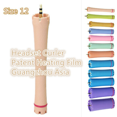 

2017 Hot Sale Hair Perm Roller Patent Heating Film Water-Proof Headset Edition size 12