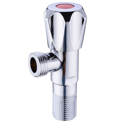 

BSITN Boston bathroom full copper angle valve five sets of hot&cold water quick open thickened triangular valve 4-tap valve faucet water valve B502-1