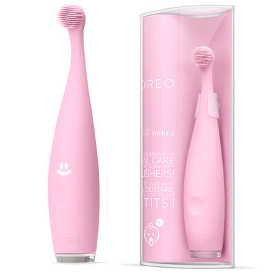 

FOREO YsSA ISSA mikro smart electric silicone toothbrush baby children training low-frequency vibration electric toothbrush cherry powder