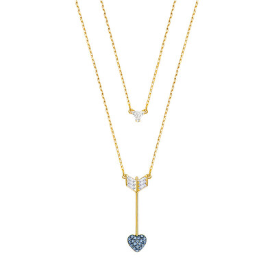 

SWAROVSKI Swarovski Купидон стрелка комбо ожерелье ключицы цепи 5265723