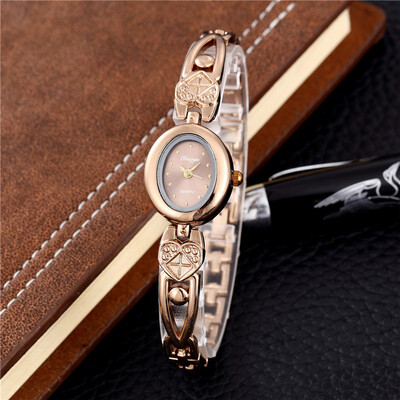 

Rose Gold Women Watches 2017 Top Brand Luxury Quartz Bracelet Watch Ladies Gold Wristwatch Elegant Clock