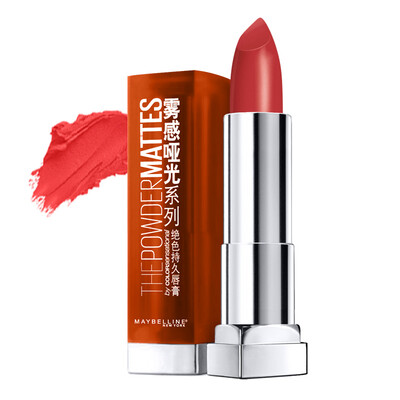 

Maybelline MAYBELLINE stunning long lasting lipstick fog sensory matte series C06PM 39g Chen Weiting series of lipstick old&new packaging