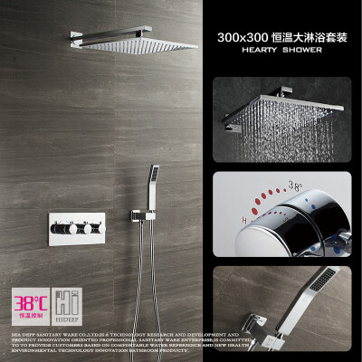 

HIDEEP modern design wall mounted shower set shower faucet