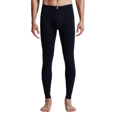 

Playboy Mens Comfort Stretch Cotton Dark Root Foundation Warm Pants Mens Bottom Pants Mens Navy XL