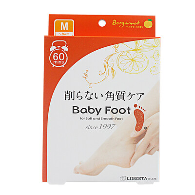 

Baby Foot для ног Foot мембраны пленки Япония импортировала натуральные фруктовые кислоты отшелушивают Мозоли педикюр омоложению Ladies (60 минут)