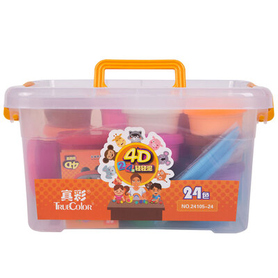 

TRUECOLOR 24 color ultra light clay color clay plastic clay manual DIY color clay set toy childrens student gift kit 24105