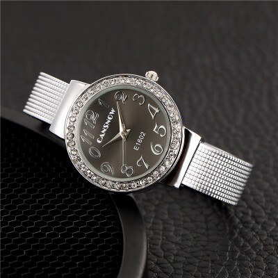 

New Fashion Women Dress Watch Ladies Bracelet Watches Luxury New Small Dial Silver Wristwatch Stainless Steel Elegant Clock