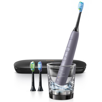 

Philips PHILIPS electric toothbrush HX9903 42 diamond bright white smart charging adult sonic toothbrush Bluetooth version platinum gray