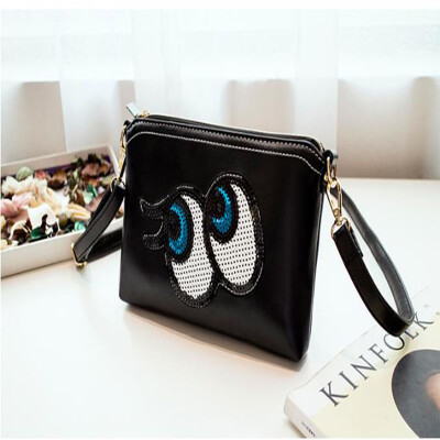 

Messenger bag Korea big eyes holding bag envelope bag shoulder bag handbag bag