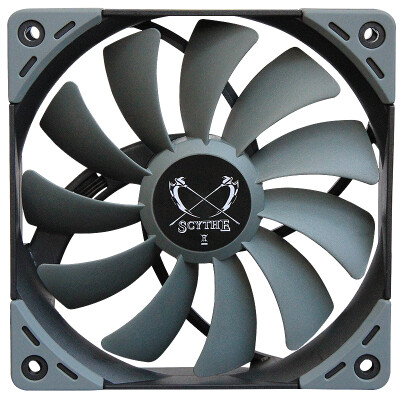 

SCYTHE KF120 12cm fan 4pin PWM fan high precision sealed FDB bearing fan 400-1500PWM