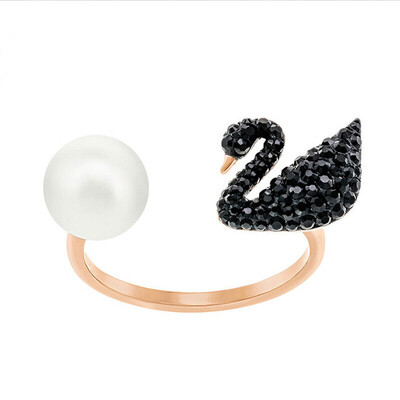 

SWAROVSKI Swarovski Black Swan +2017 кольцо способа женщина номер 529647012