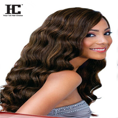 

HC Hair Products Brazillian Loose Wave With Closure Brazillian Virgin Hair With Closure 3 Bundles With Closure Loose Deep Wave Wea