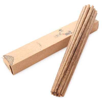 

Jia Chi chicken wing wood chopsticks 10 pairs of equipment no paint no wax