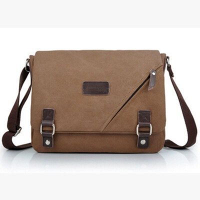 

Canvas bag male bag shoulder bag outdoor leisure Messenger bag as gift for men