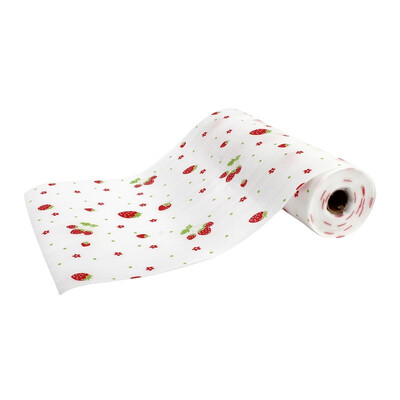

Homix 5 m long free cut clean fresh waterproof anti-skid anti-oil insulation mat red strawberry