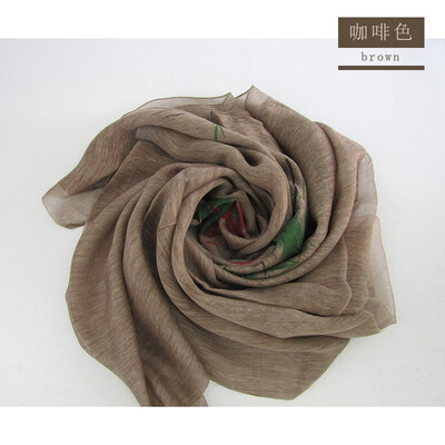 

Genuine Orangefox silk cashmere printed Chinese wind scarf 2